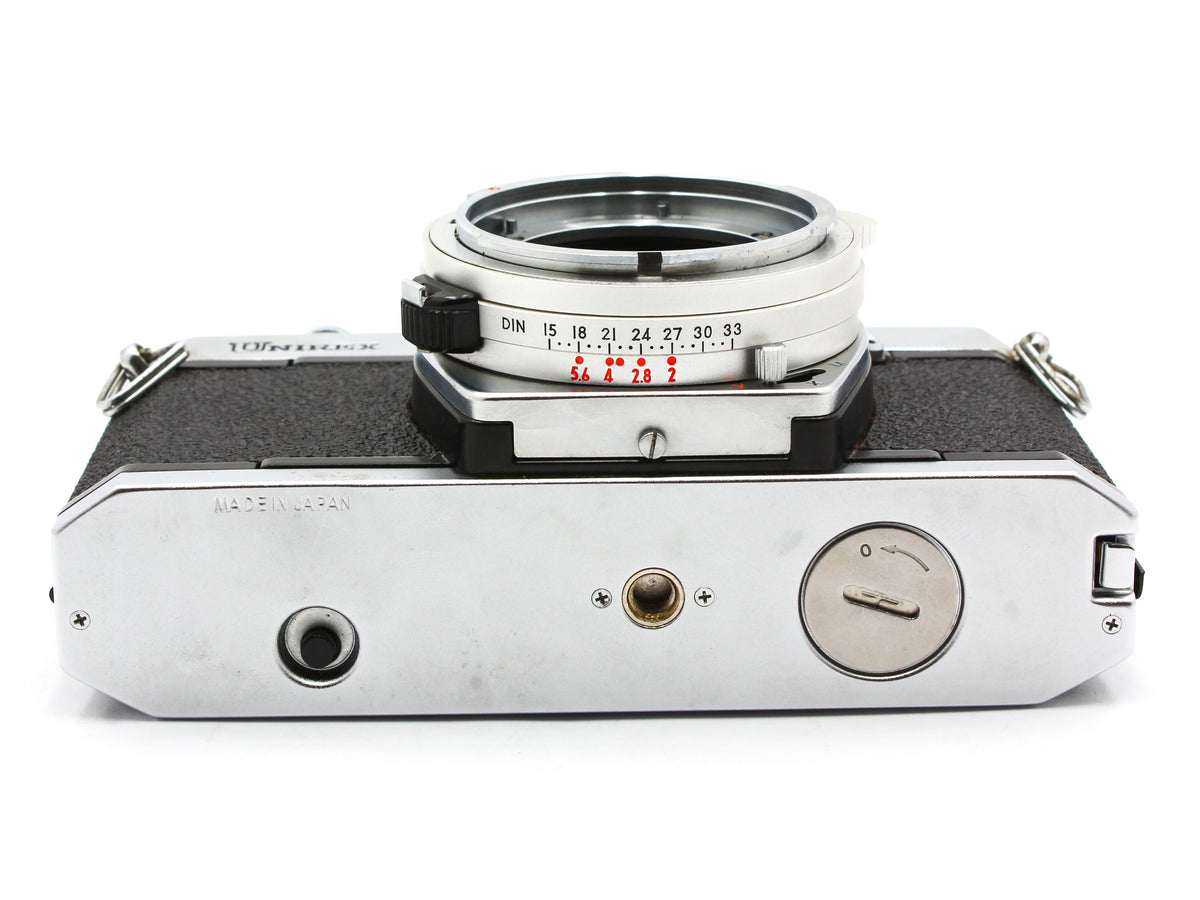 Topcon Unirex Silver 35mm SLR Film Camera UV Topcor 50mm f/2 Lens【Exc+3】