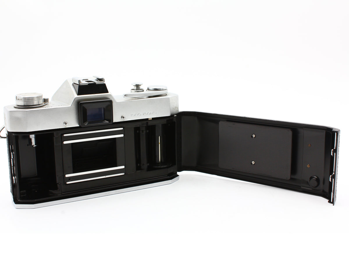 Topcon Unirex Silver 35mm SLR Film Camera UV Topcor 50mm f/2 Lens【Exc+3】
