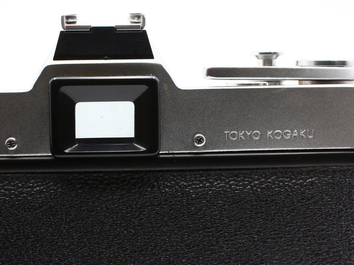 Topcon Unirex Silver 35mm SLR Film Camera UV Topcor 50mm f/2 Lens【Exc+3】