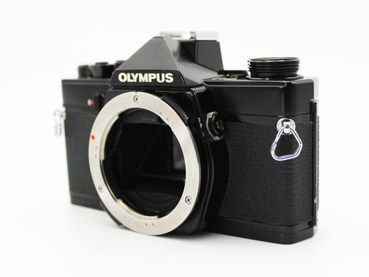 OLYMPUS OM-1 OM-SYSTEM SLR Film Camera Black Body from JAPAN 【Exc+4】