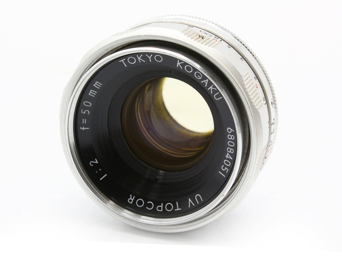 Topcon Unirex Silver 35mm SLR Film Camera UV Topcor 50mm f/2 Lens【Exc+3】