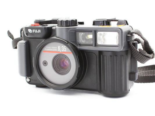 Fuji K-35 Heavy Duty Waterproof 35mm Film Camera JAPAN【Exc+5】