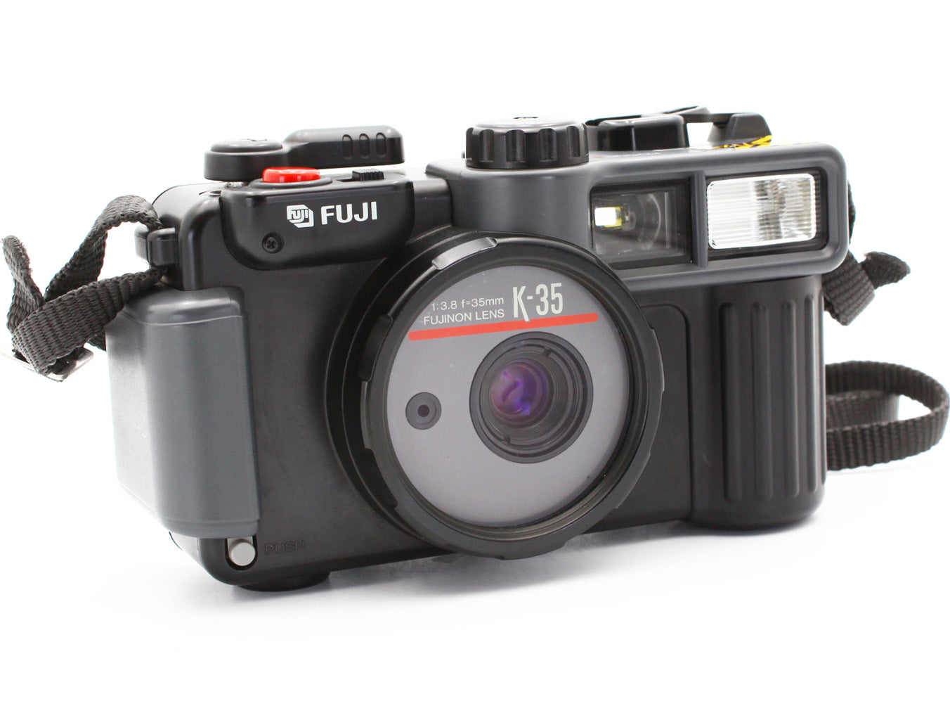 Fuji K-35 Heavy Duty Waterproof 35mm Film Camera JAPAN【Exc+5】