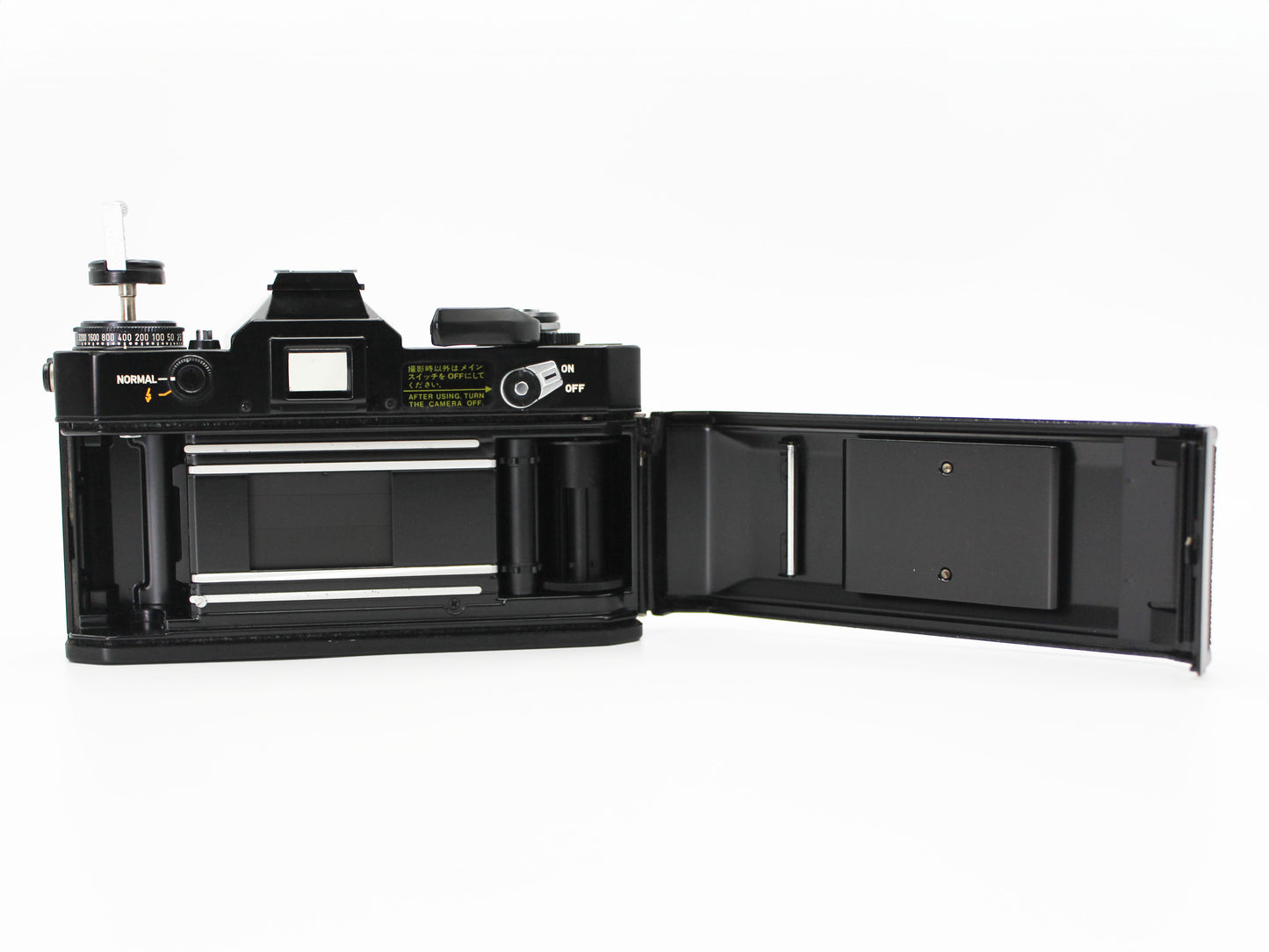 Canon EF Black 35mm SLR Film Camera Body Only from Japan【Exc+4】