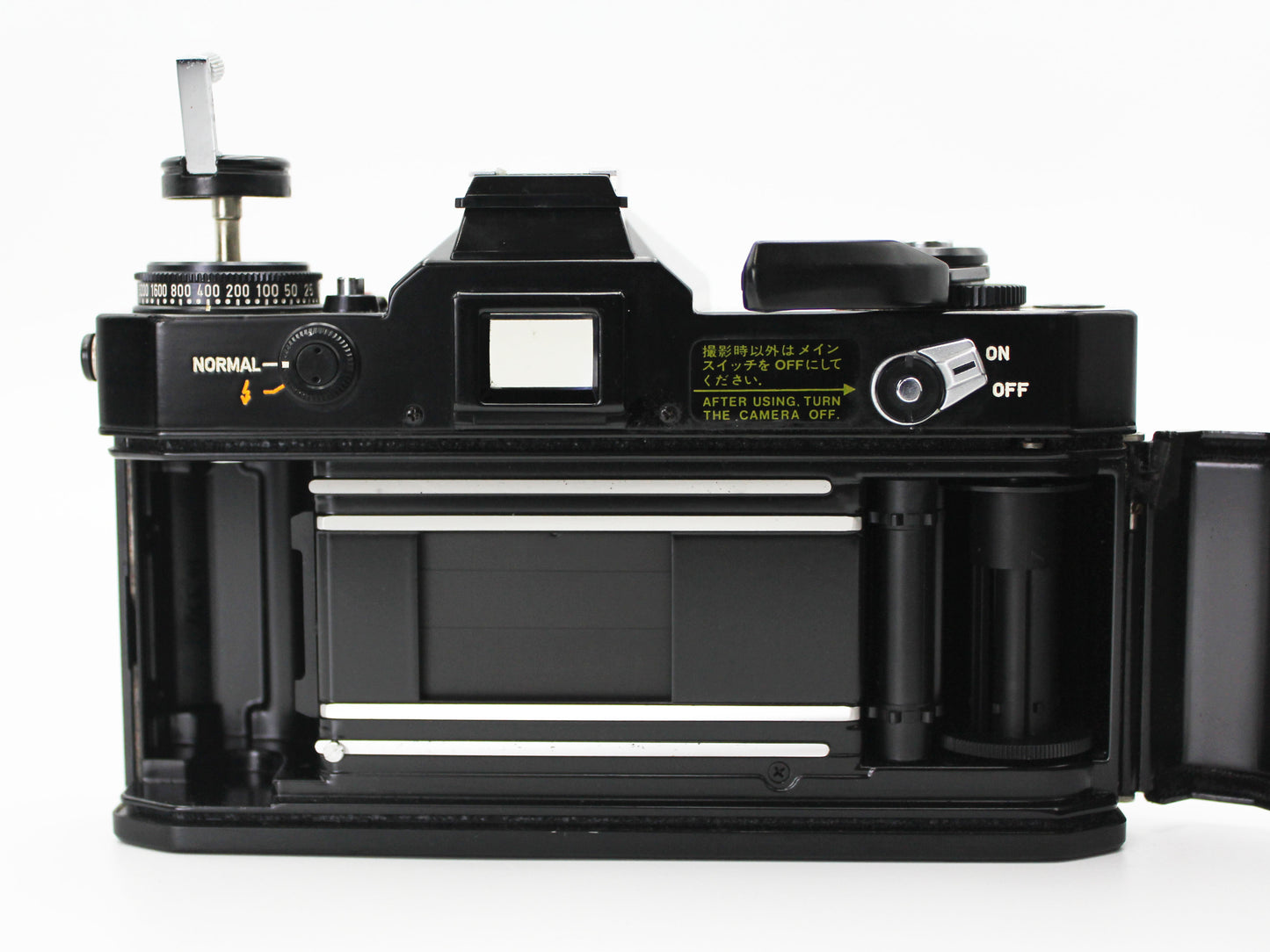 Canon EF Black 35mm SLR Film Camera Body Only from Japan【Exc+4】