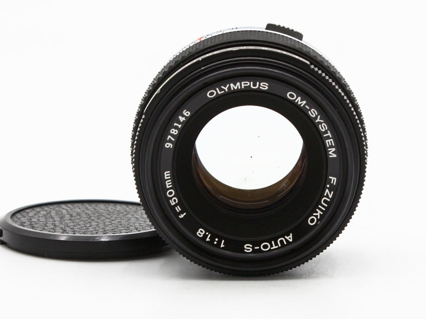 Olympus OM-System F.Zuiko Auto-S 50mm f/1.8 MF Lens from JAPAN【Exc+3】