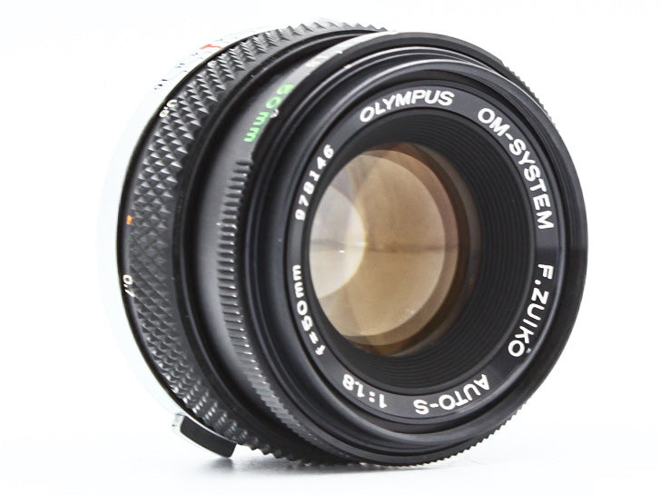 Olympus OM-System F.Zuiko Auto-S 50mm f/1.8 MF Lens from JAPAN【Exc+3】