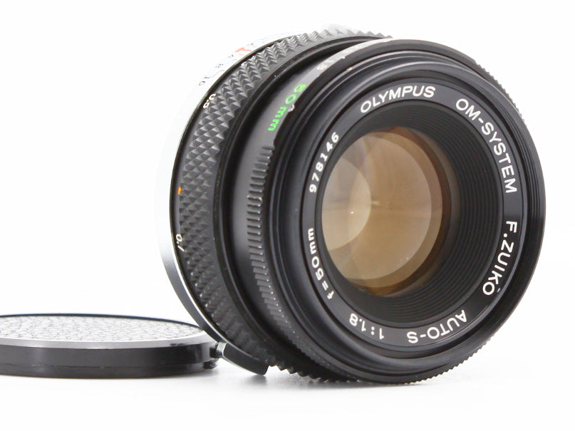 Olympus OM-System F.Zuiko Auto-S 50mm f/1.8 MF Lens from JAPAN【Exc+3】