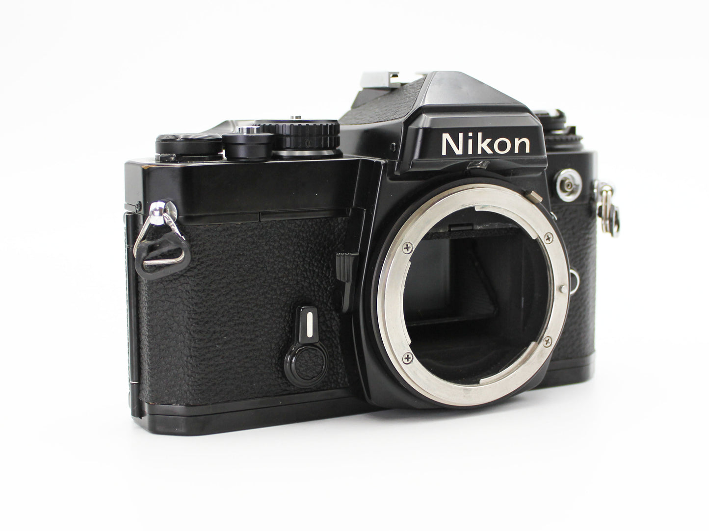 Nikon FE Black 35mm Film Camera Ai-s Nikkor Nikkor35mm F/2.8 Lens from JAPAN【Exc+3】