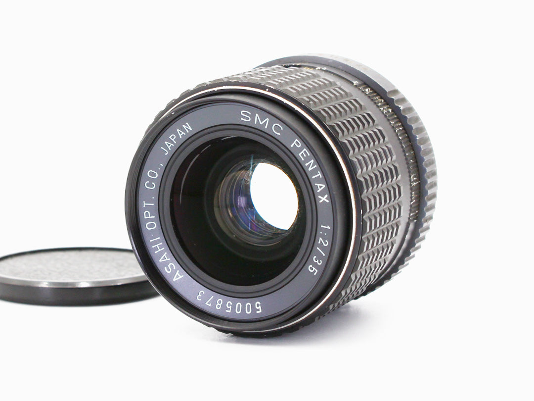 ASAHI PENTAX SMC PENTAX 35mm f/2 MF Wide Angle Lens from JAPAN【Exc+4】