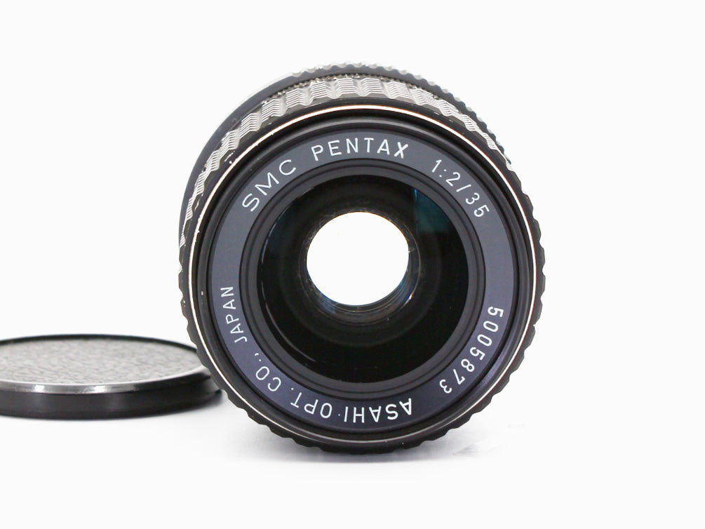 ASAHI PENTAX SMC PENTAX 35mm f/2 MF Wide Angle Lens from JAPAN【Exc+4】