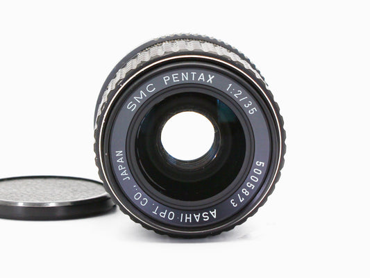 ASAHI PENTAX SMC PENTAX 35mm f/2 MF Wide Angle Lens from JAPAN【Exc+4】