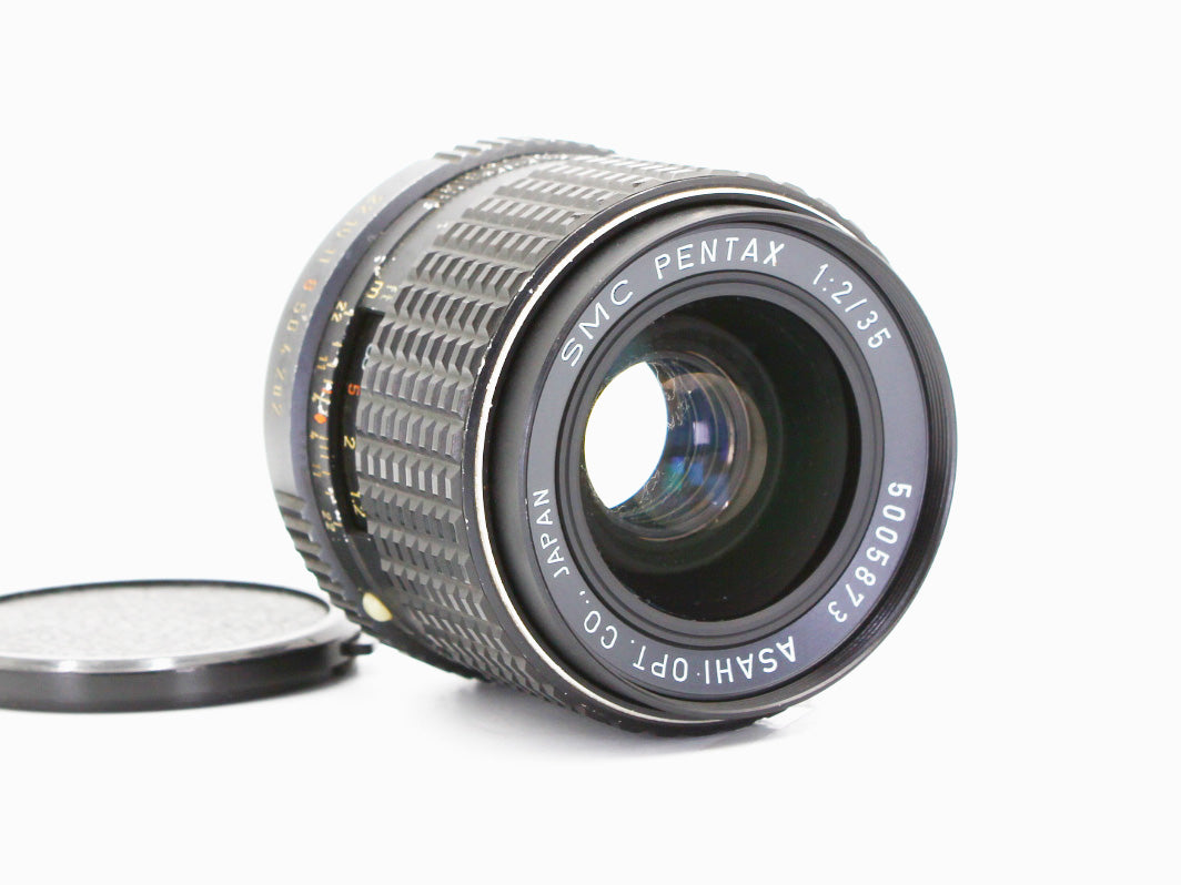 ASAHI PENTAX SMC PENTAX 35mm f/2 MF Wide Angle Lens from JAPAN【Exc+4】