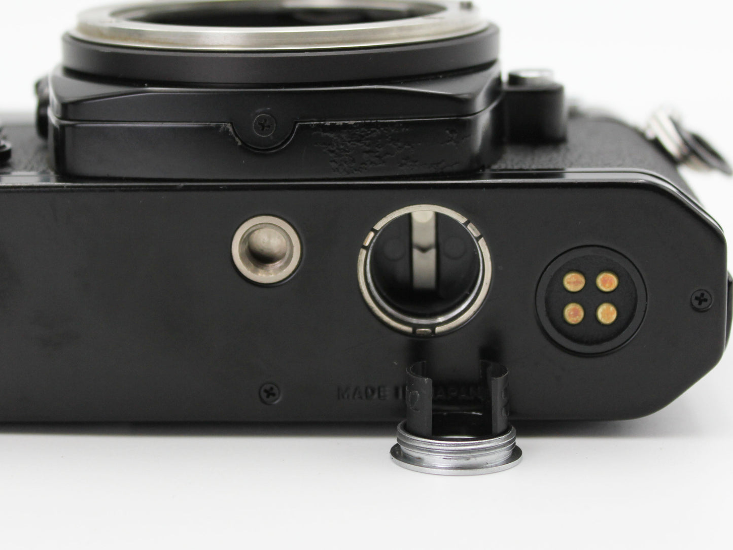 Nikon FE Black 35mm Film Camera Ai-s Nikkor Nikkor35mm F/2.8 Lens from JAPAN【Exc+3】