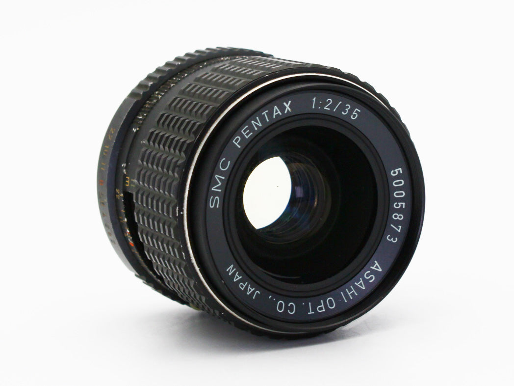 ASAHI PENTAX SMC PENTAX 35mm f/2 MF Wide Angle Lens from JAPAN【Exc+4】