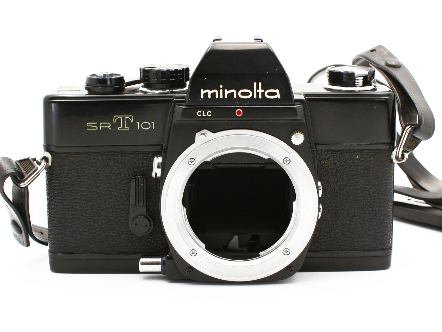 Minolta SR-T 101 Film Camera Black MC Rokkor PF 58mm f/1.4 Lens JAPAN【VeryGood】
