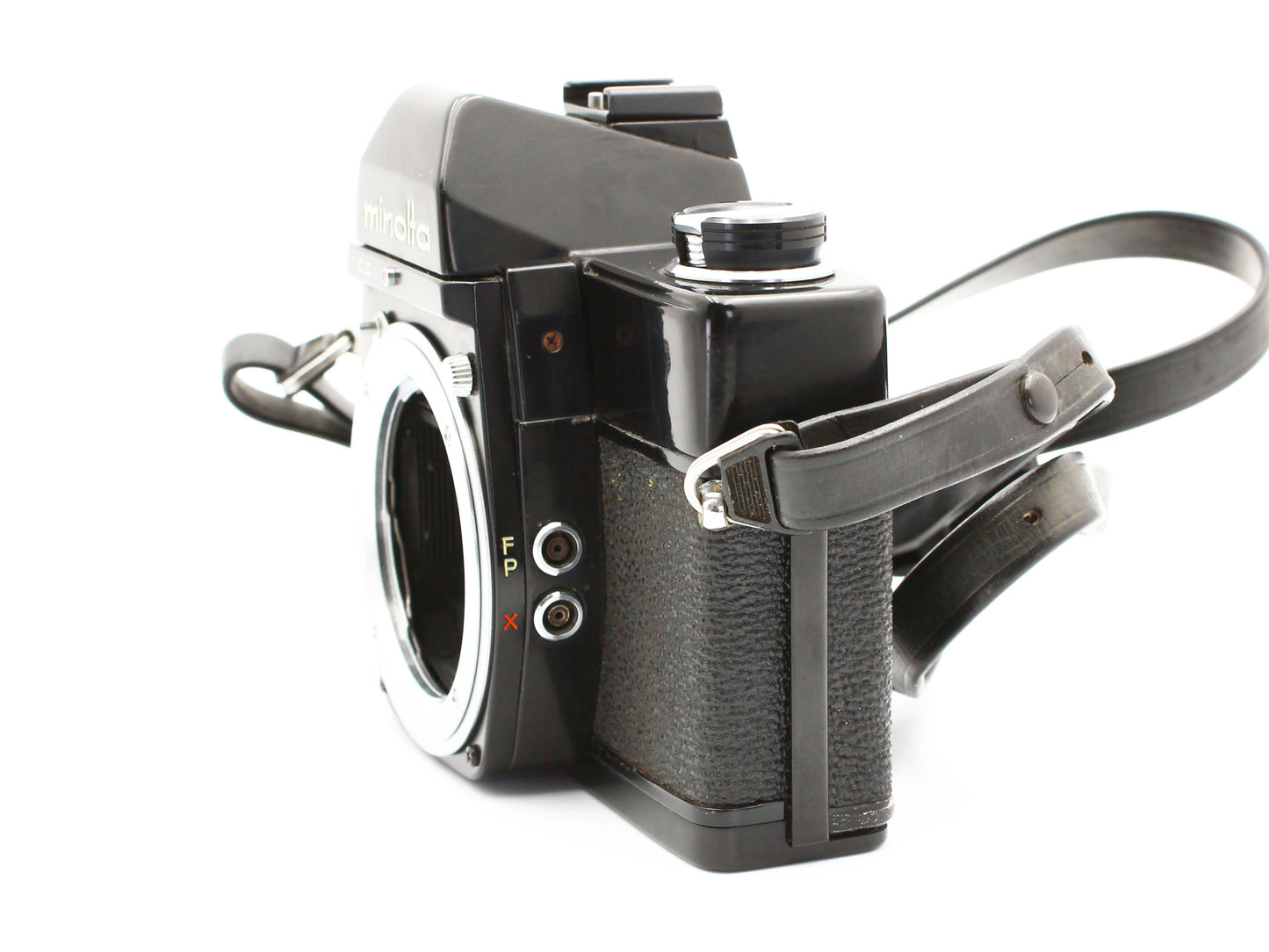 Minolta SR-T 101 Film Camera Black MC Rokkor PF 58mm f/1.4 Lens JAPAN【VeryGood】