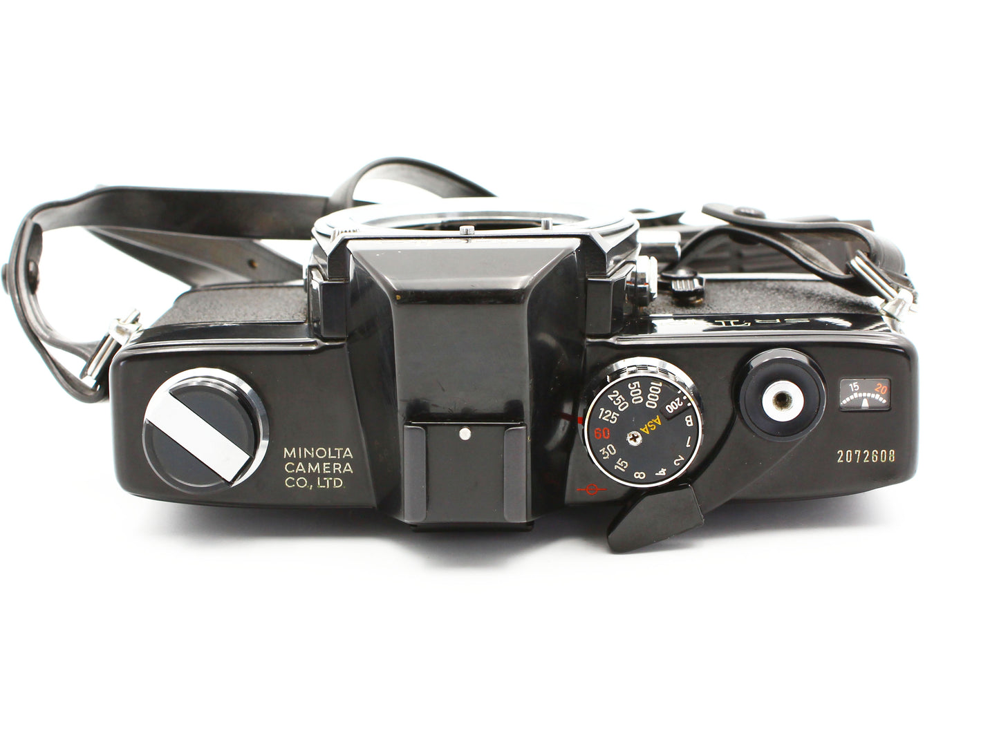 Minolta SR-T 101 Film Camera Black MC Rokkor PF 58mm f/1.4 Lens JAPAN【VeryGood】