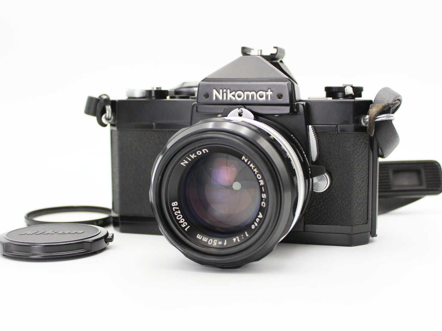 Nikon Nikomat FTN Black NIKKOR S.C Auto 50mm f/1.4 Non-Ai MF Standard Lens JAPAN