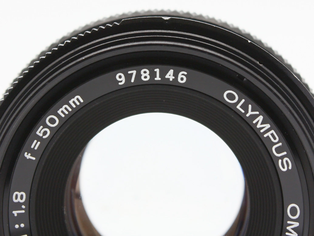 Olympus OM-System F.Zuiko Auto-S 50mm f/1.8 MF Lens from JAPAN【Exc+3】