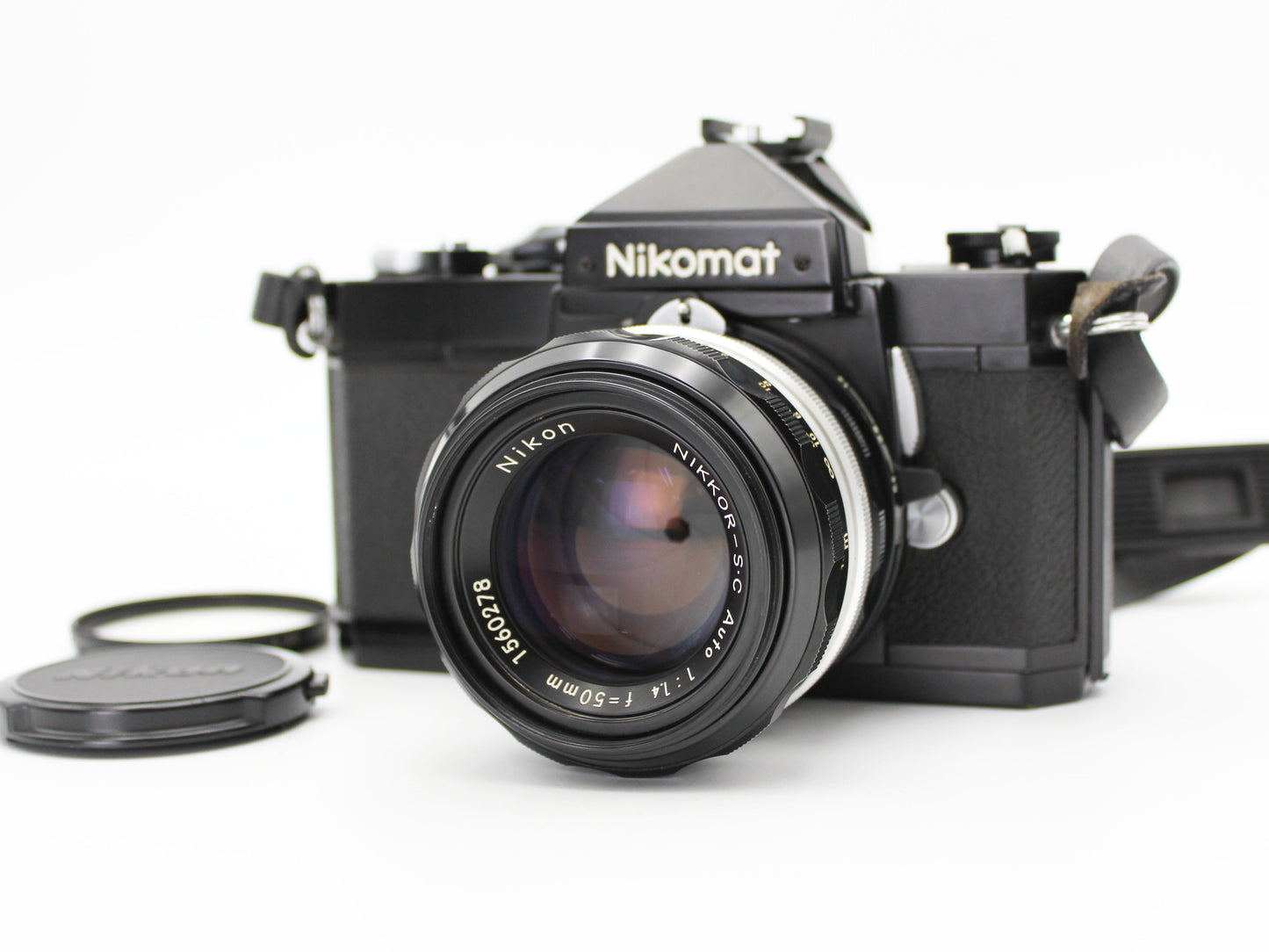 Nikon Nikomat FTN Black NIKKOR S.C Auto 50mm f/1.4 Non-Ai MF Standard Lens JAPAN