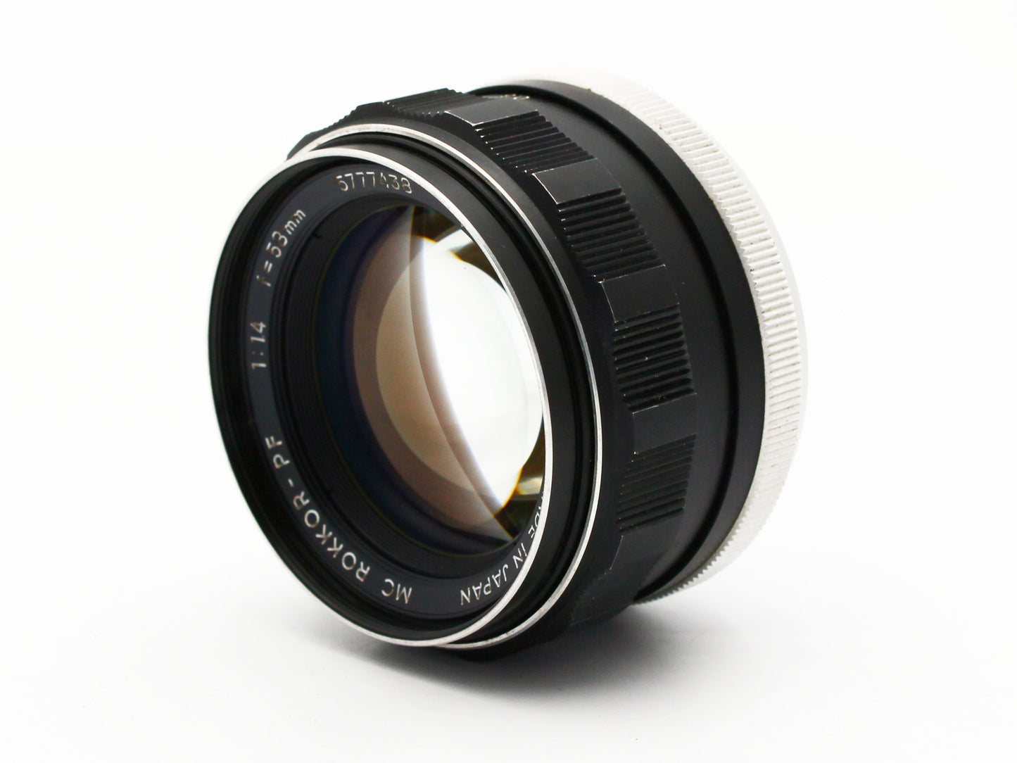 Minolta SR-T 101 Film Camera Black MC Rokkor PF 58mm f/1.4 Lens JAPAN【VeryGood】