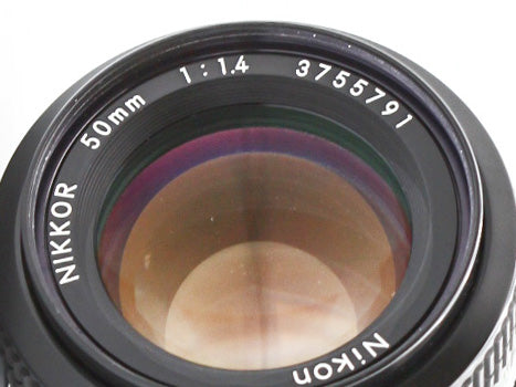 Nikon Nikkor 50mm f/1.4 Non-Ai Ai-Converted Manual Focus Lens from JAPAN【Exc+3】