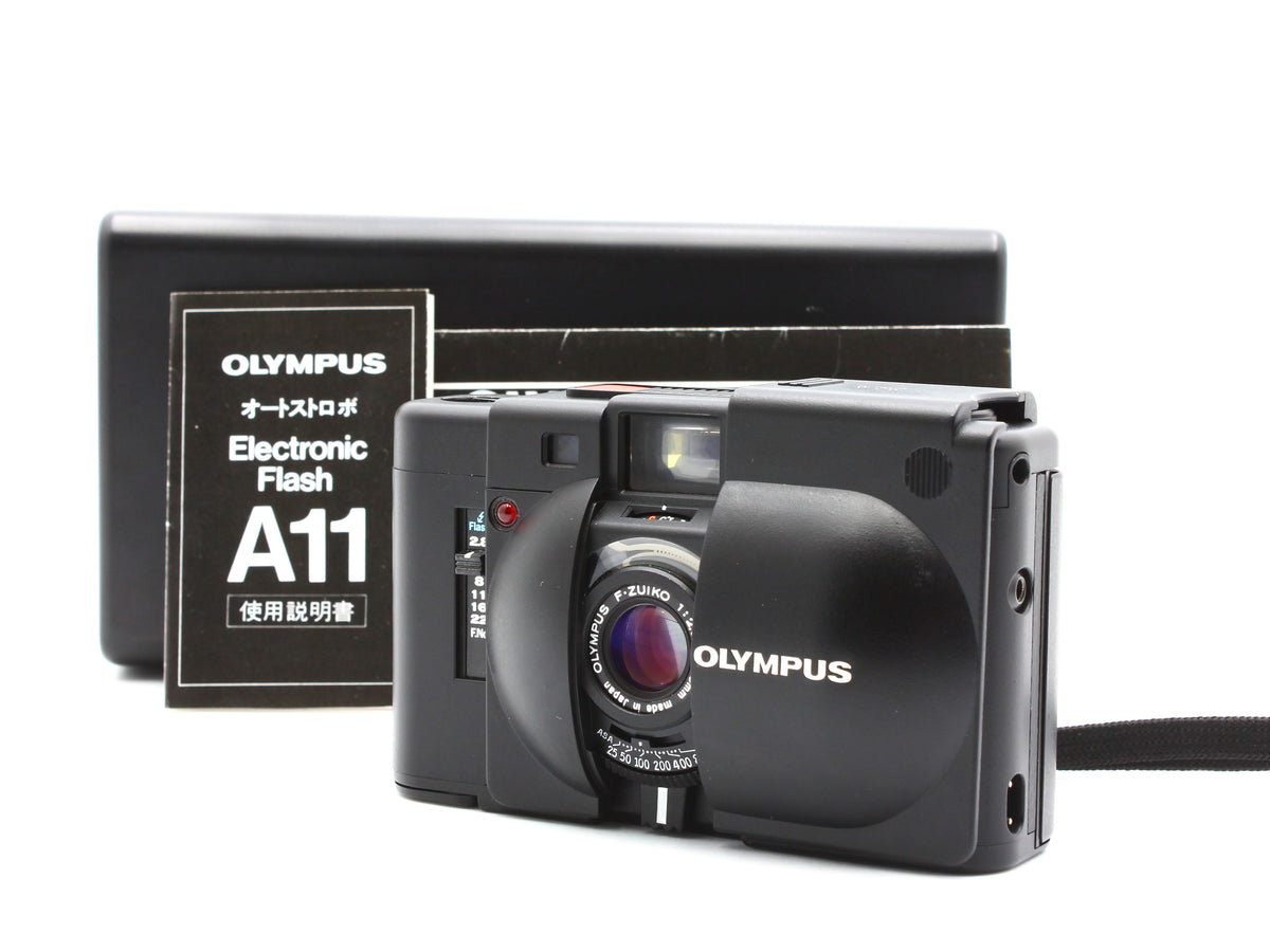 Olympus XA2 Black Rangefinder 35mm Film Camera from JAPAN【Exc+4】