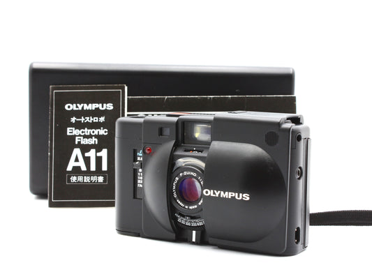 Olympus XA2 Black Rangefinder 35mm Film Camera from JAPAN【Exc+4】