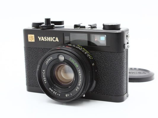 YASHICA ELECTRO35CC Rangefinder Film Camera 35mm f/1.8 Lens from JAPAN【VeryGood】