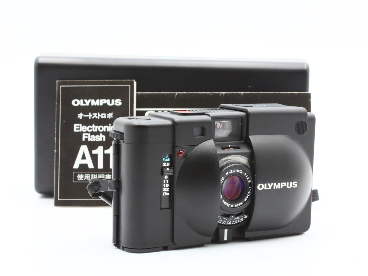 Olympus XA2 Black Rangefinder 35mm Film Camera from JAPAN【Exc+4】