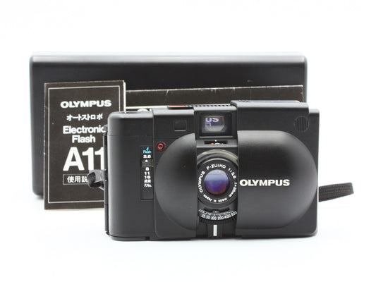 Olympus XA2 Black Rangefinder 35mm Film Camera from JAPAN【Exc+4】