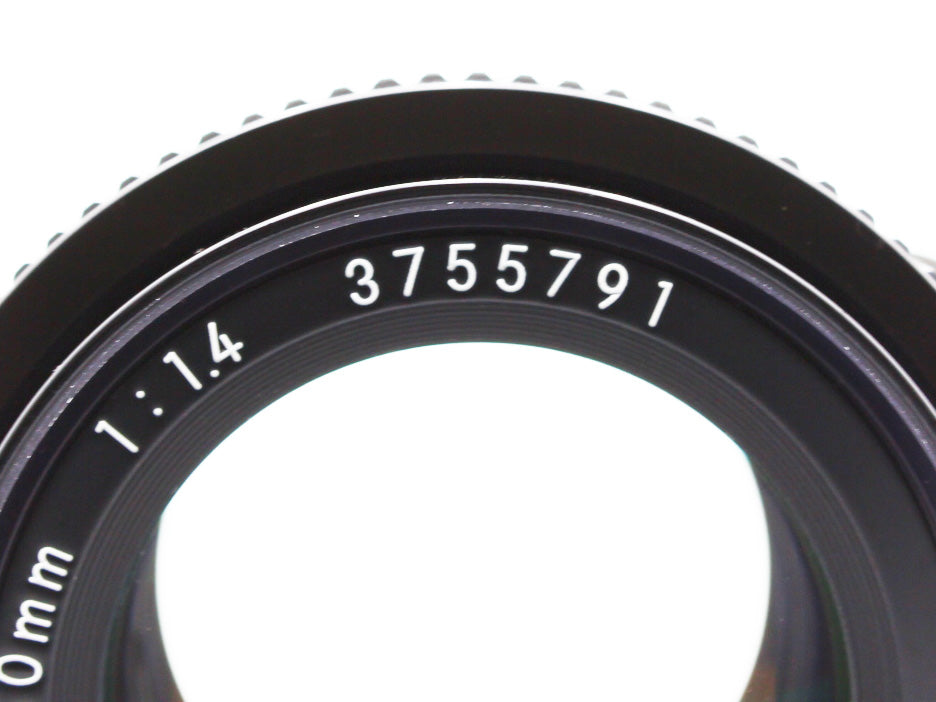 Nikon Nikkor 50mm f/1.4 Non-Ai Ai-Converted Manual Focus Lens from JAPAN【Exc+3】