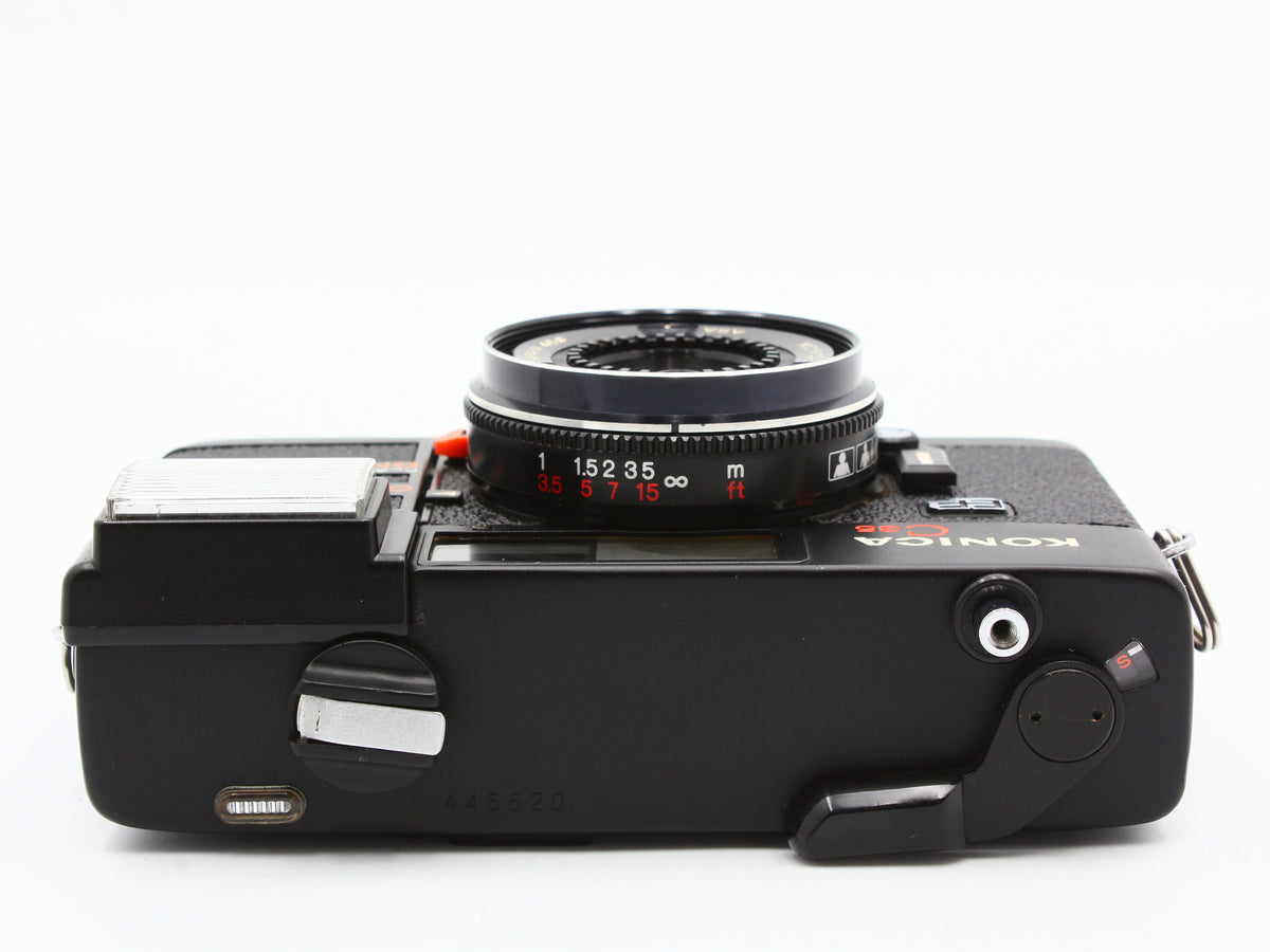 KONICA C35 EF 35mm Film Camera Hexanon 38mm f/2.8 Lens from JAPAN【VeryGood】
