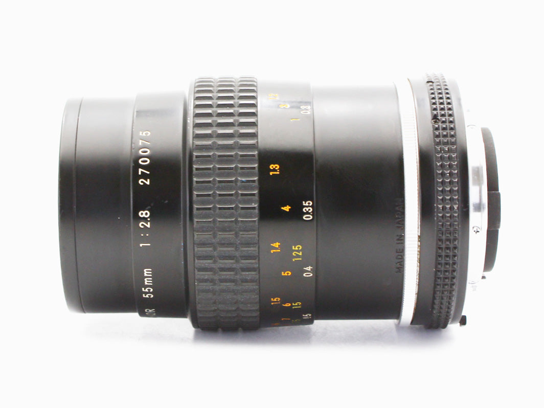 Nikon EM 35mm Film Camera Micro NIKKOR 55mm f/2.8 Ai-s Lens【Very Good】
