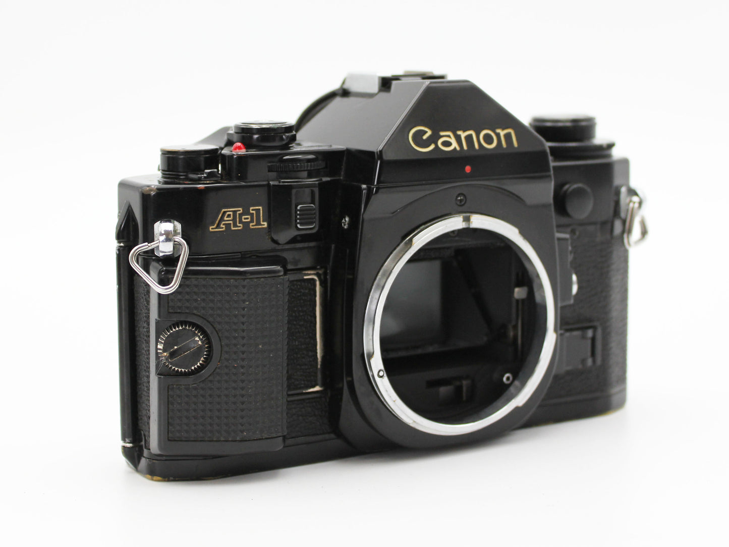 Canon A-1 SLR Film Camera FD 50mm F1.8 80-200mm f/4 Lens From JAPAN【Exc+4】
