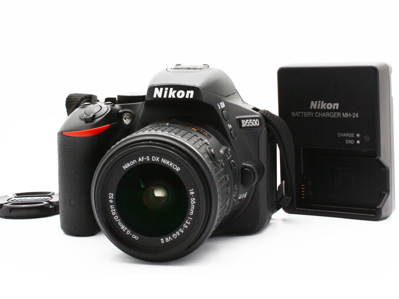 Nikon D5500 Digital Camera AF-S DX NIKKOR 18-55mm 3.5-5.6G VR II  Lens 【NearMint】
