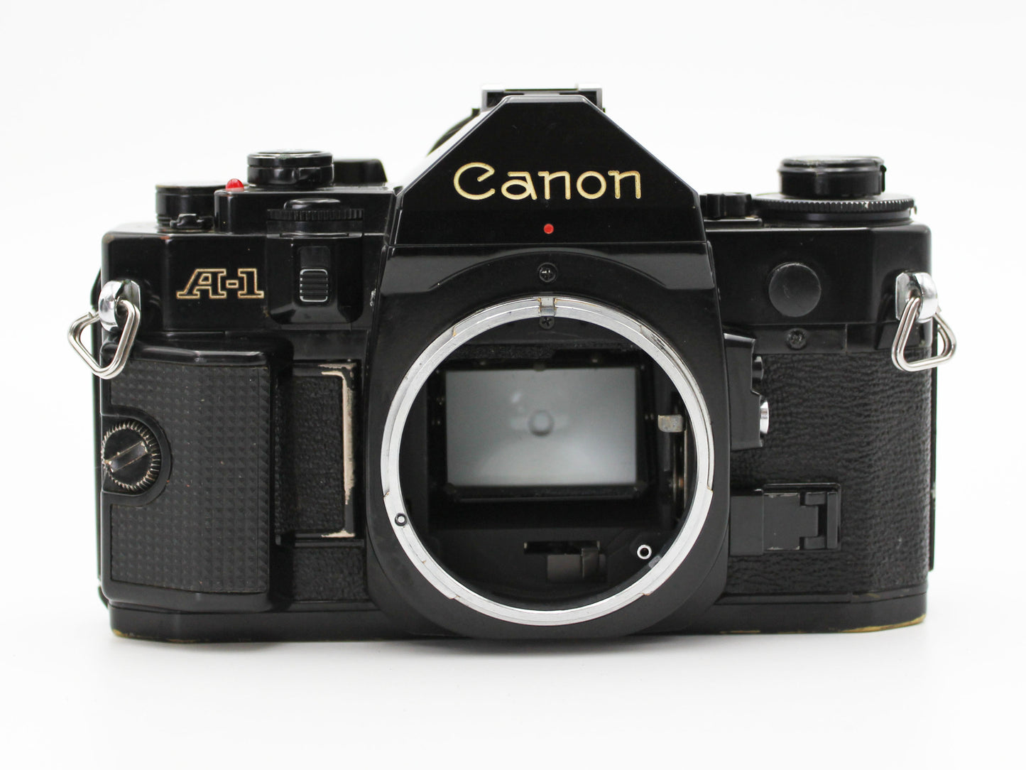 Canon A-1 SLR Film Camera FD 50mm F1.8 80-200mm f/4 Lens From JAPAN【Exc+4】