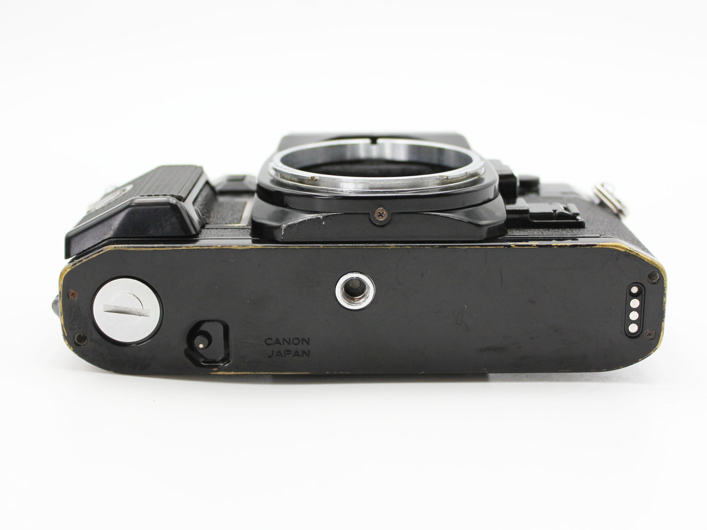 Canon A-1 SLR Film Camera FD 50mm F1.8 80-200mm f/4 Lens From JAPAN【Exc+4】