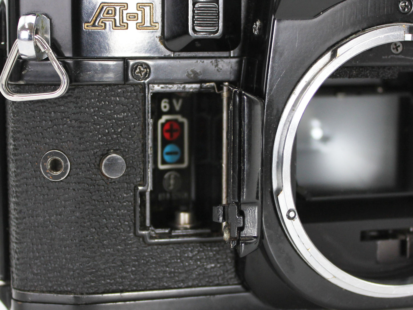 Canon A-1 SLR Film Camera FD 50mm F1.8 80-200mm f/4 Lens From JAPAN【Exc+4】