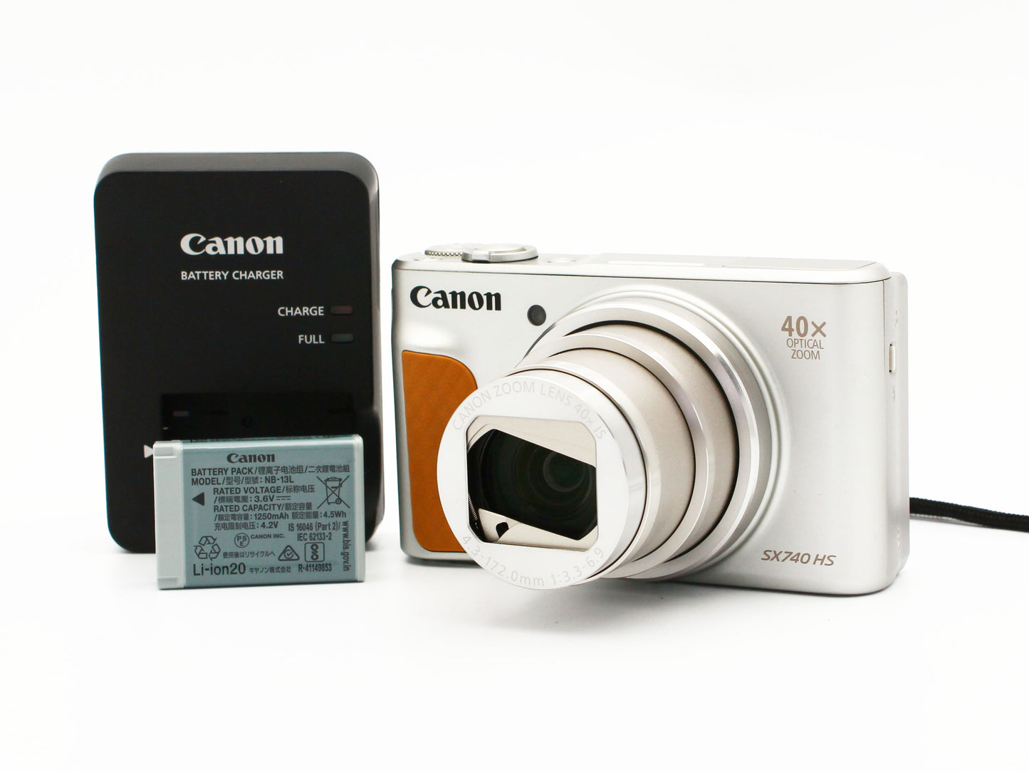 Canon SX740 HS Digital Camera 40x Optical Zoom Lens 【Exc+5】