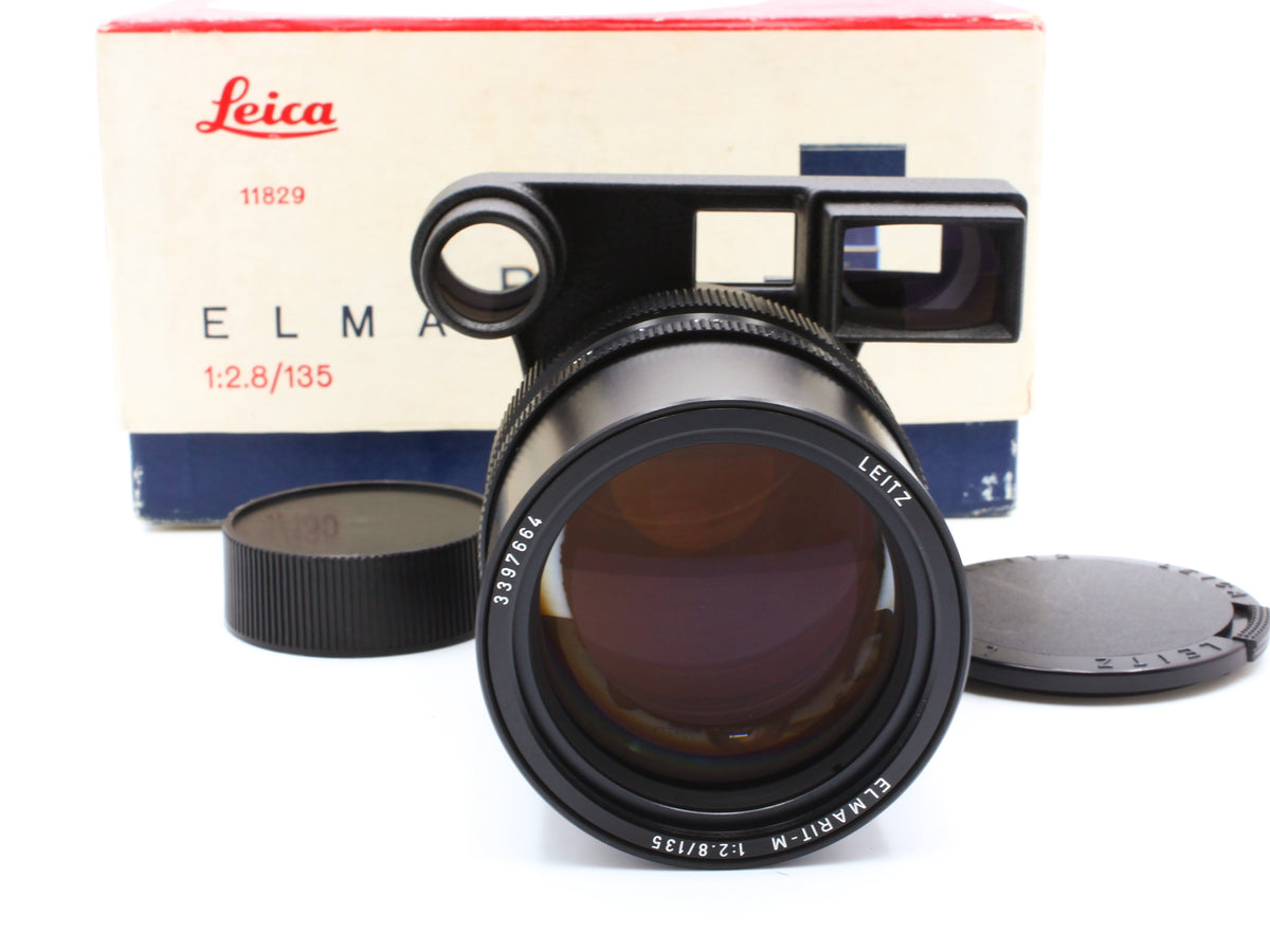Leica Leitz Elmarit-M 135mm f/2.8 Late Model Goggles Eyes Lens from JAPAN【Exc+3】