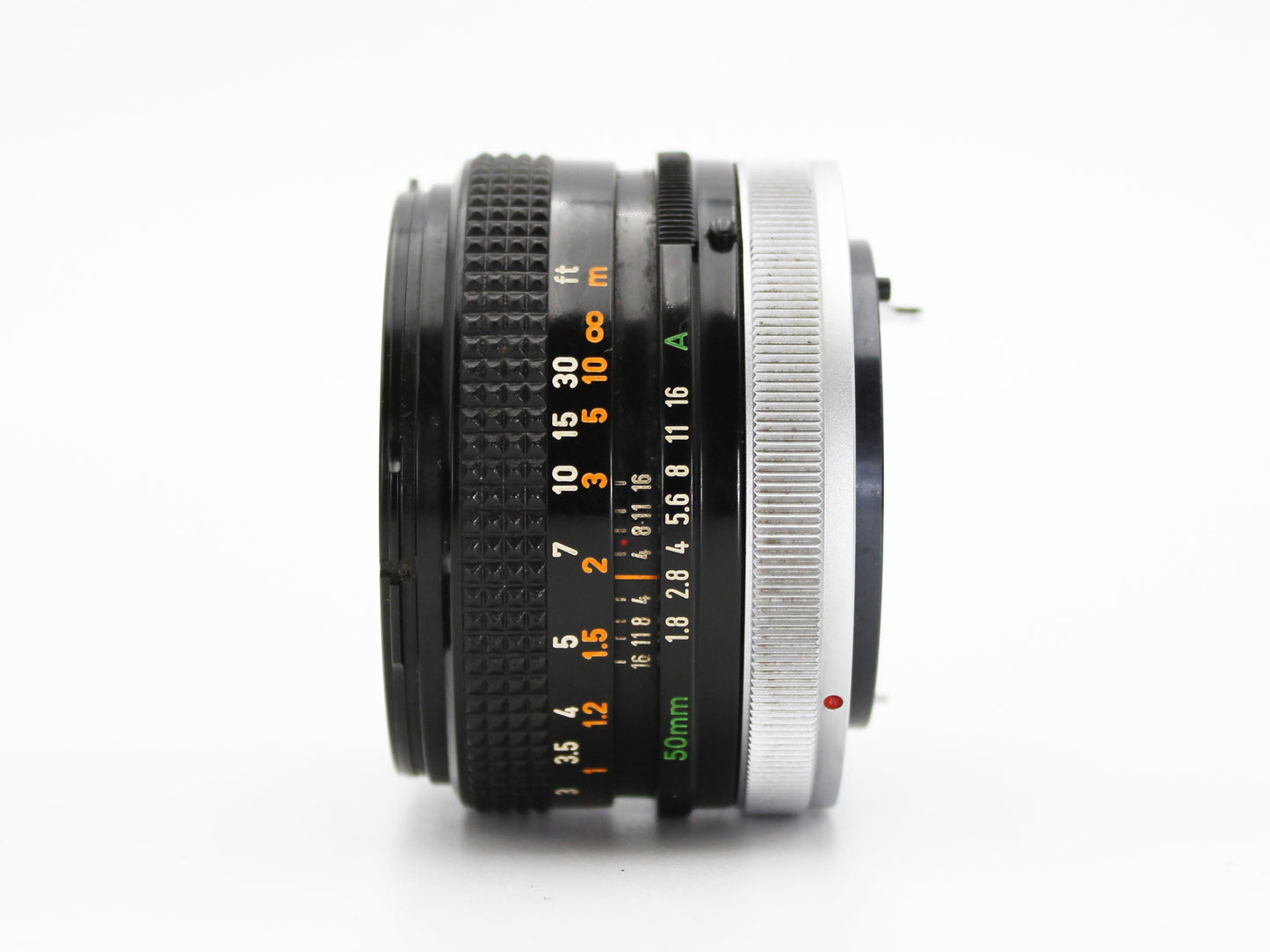 Canon A-1 SLR Film Camera FD 50mm F1.8 80-200mm f/4 Lens From JAPAN【Exc+4】