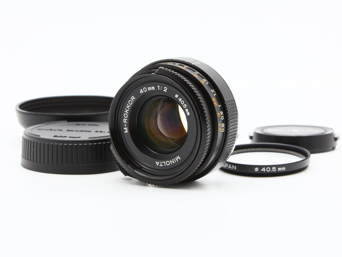 Minolta M-Rokkor 40mm f/2 Late Leica M Mount Lens from JAPAN【Exc+4】