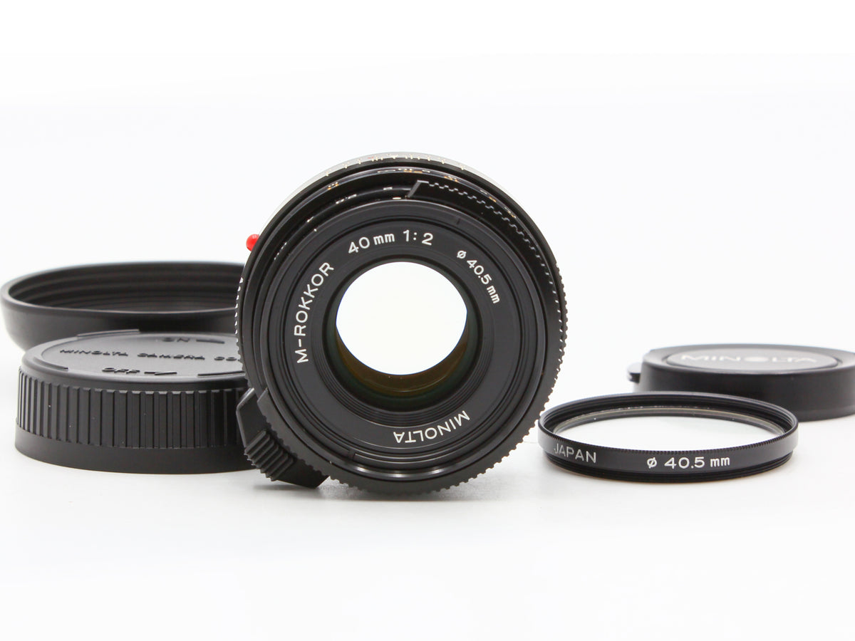 Minolta M-Rokkor 40mm f/2 Late Leica M Mount Lens from JAPAN【Exc+4】