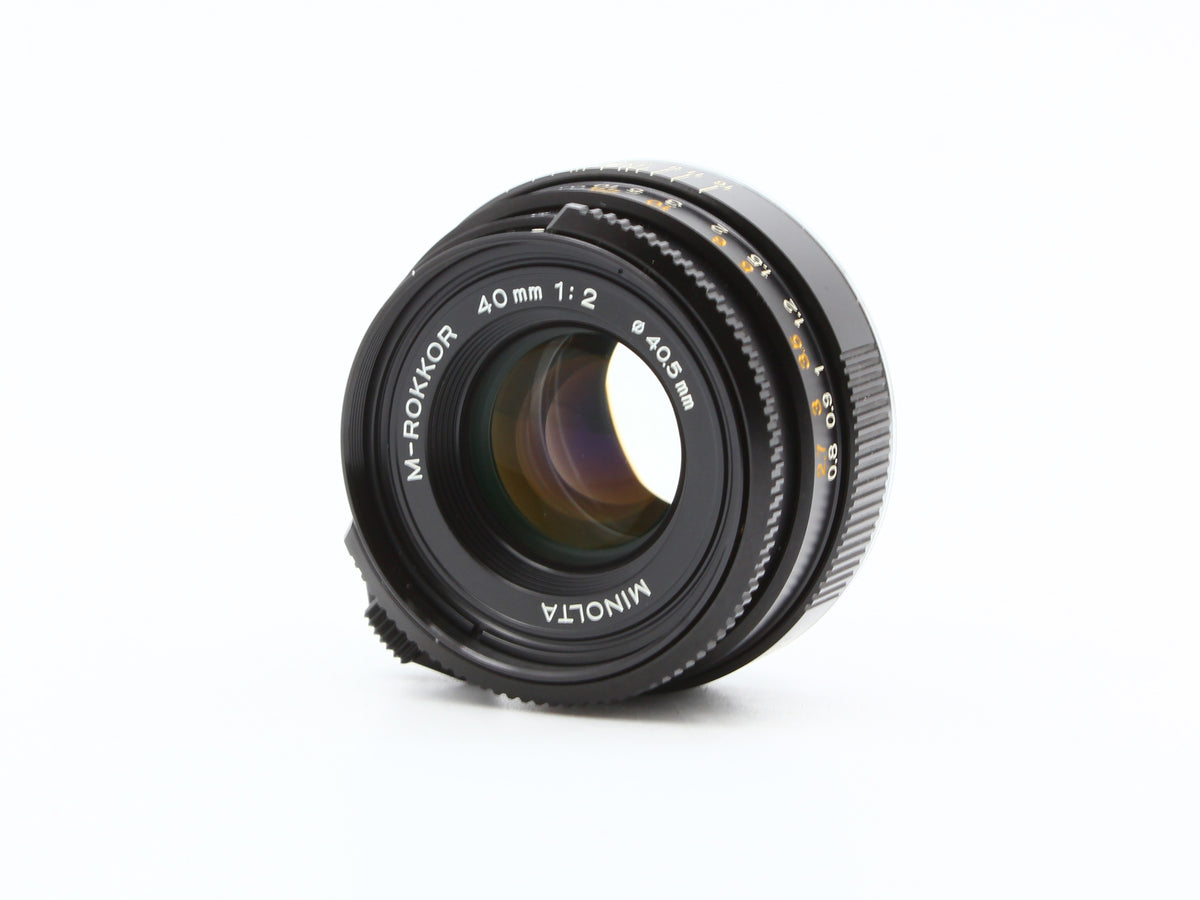 Minolta M-Rokkor 40mm f/2 Late Leica M Mount Lens from JAPAN【Exc+4】