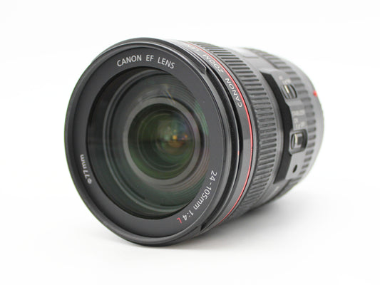 Canon EF 24-105mm f/4 L IS USM Zoom Lens from JAPAN【Exc+5】