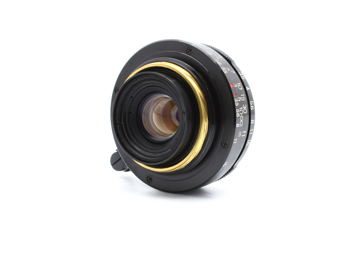 Avenon MC 28mm f/3.5 Black L39 LTM Leica Screw Mount Lens from JAPAN【Exc+3】