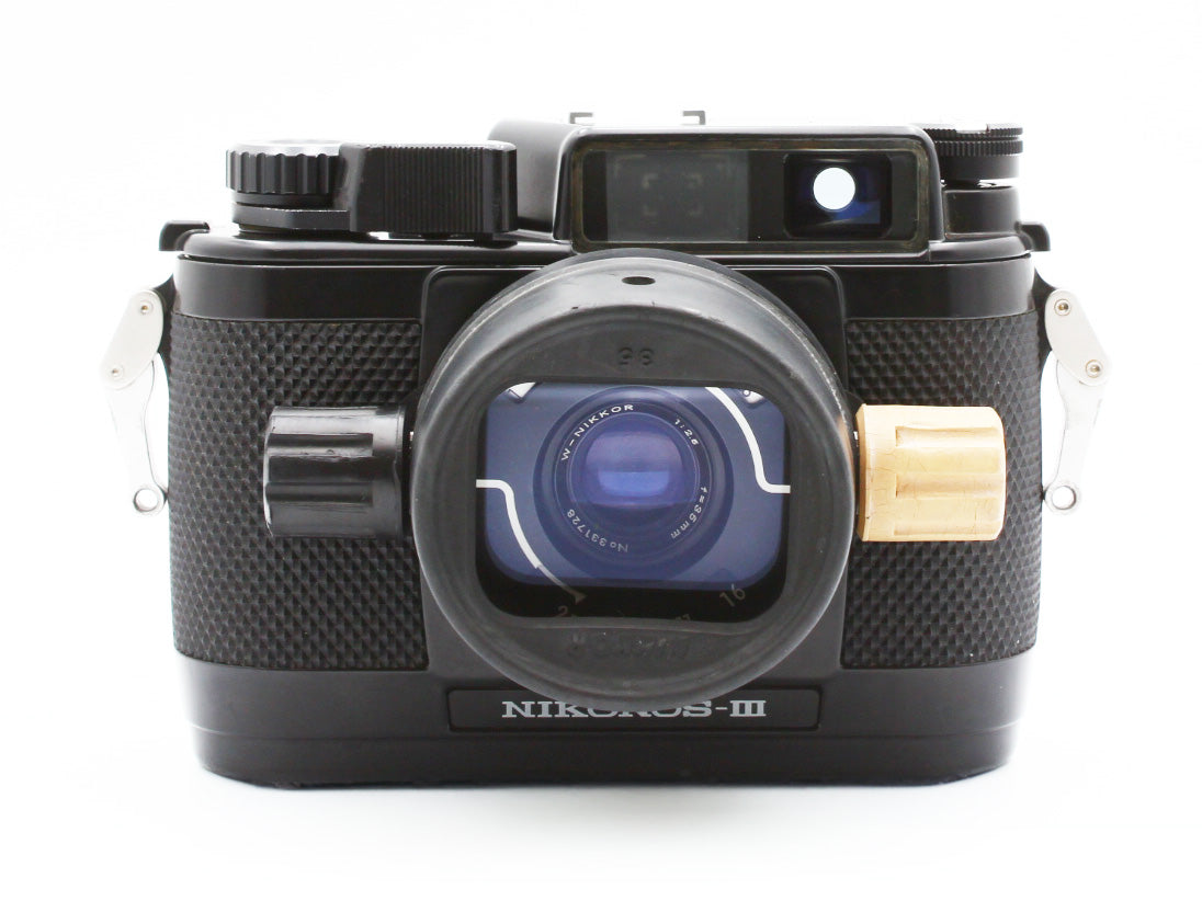 Nikon NIKONOS-Ⅲ Underwater 35mm Camera W-NIKKOR 35mm f/2.5 Lens JAPAN【Exc+3】