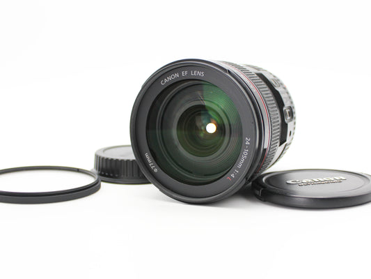 Canon EF 24-105mm f/4 L IS USM Zoom Lens from JAPAN【Exc+5】